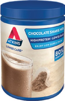 Atkins-Protein-Shake-Mix-Chocolate-330g on sale
