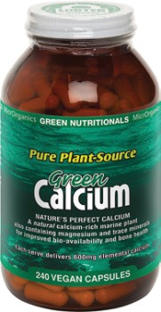 Green-Nutritionals-Greens-Calcium-240-Capsules on sale