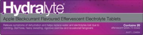 Hydralyte-Effervescent-Electrolyte-Apple-Blackcurrant-20-Tablets on sale