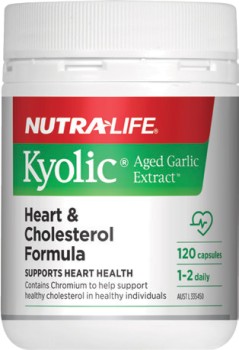 Nutra-Life-Kyolic-Heart-Cholesterol-Formula-120-Capsules on sale