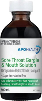 APOHealth-Sore-Throat-Gargle-Mouth-Solution-500mL on sale