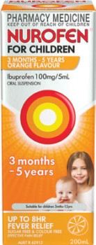 Nurofen-For-Children-3-Months-5-Years-Orange-200mL on sale