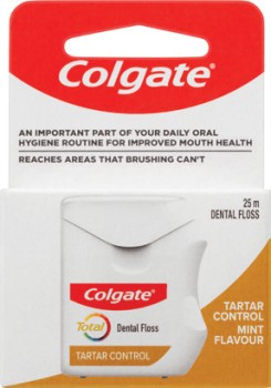 Colgate-Dental-Floss-Tartar-25m on sale