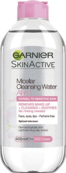 Garnier-Micellar-Cleansing-Water-Normal-400mL on sale
