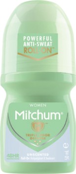 Mitchum-Unscented-Roll-On-50mL on sale