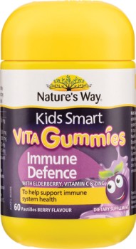Natures-Way-Kids-Smart-Vita-Gummies-Immune-Defence-60-Pack on sale