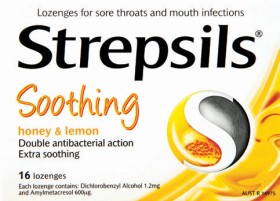 Strepsils-Lozenges-Honey-Lemon-16-Pack on sale