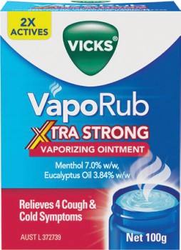 Vicks-VapoRub-Xtra-Strong-100g on sale
