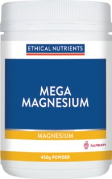 Ethical-Nutrients-Mega-Magnesium-Raspberry-450g on sale