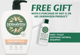DermaVeen-Daily-Nourish-Soap-Free-Wash-1L on sale