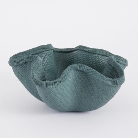 Riley-Dusty-Teal-Decorative-Bowl-by-MUSE on sale