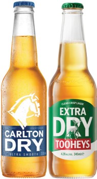 Carlton-Dry-or-Tooheys-Extra-Dry-24-Pack on sale