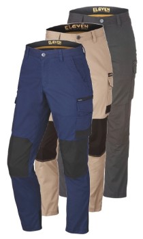 ELEVEN-Contrast-Panel-Cargo-Pants on sale