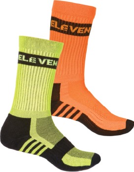 ELEVEN-Hi-Vis-Crew-Socks-4-Pack on sale