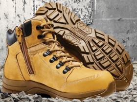 Wolverine-Grayson-WPROOF-Zip-Sided-Lace-Up-Safety-Boots on sale