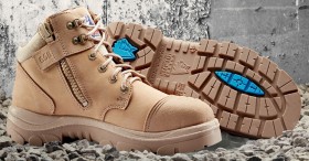 Steel-Blue-Parkes-Lace-Up-Ankle-Safety-Boots-with-Scuff-Cap on sale