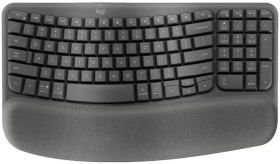 Logitech+Wave+Keys+Wireless+Ergonomic+Keyboard+Graphite