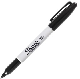 Sharpie-Fine-Permanent-Marker-Black on sale