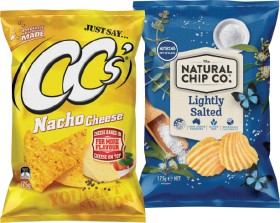 The-Natural-Chip-Co-CCs-Corn-Chips-or-Cornados-110-175g-Selected-Varieties on sale