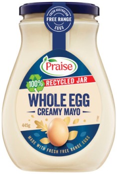 Praise-Whole-Egg-Creamy-Mayo-445g on sale