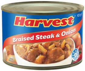Harvest-Canned-Meal-425g-Selected-Varieties on sale