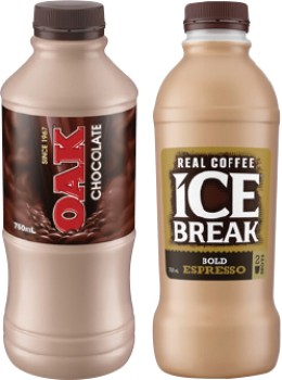 Oak-Flavoured-Milk-or-Ice-Break-Real-Coffee-750mL-Selected-Varieties on sale