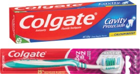 Colgate-Toothpaste-110120g-Zig-Zag-or-Kids-Toothbrush-1-Pack-or-Dental-Floss-25m-Selected-Varieties on sale