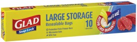 Glad-Snap-Lock-Storage-Resealable-Bags-1060-Pack-Selected-Varieties on sale