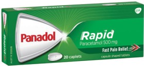Panadol-Rapid-Caplets-20-Pack on sale
