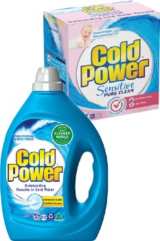 Cold-Power-Laundry-Liquid-2-Litre-or-Powder-2kg-Selected-Varieties on sale