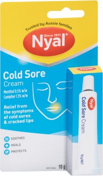 Nyal-Cold-Sore-Cream-10g on sale