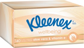 Kleenex-Wellbeing-Tissues-3-Ply-140-Pack-Selected-Varieties on sale
