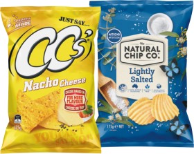 The-Natural-Chip-Co-Chips-CCs-Corn-Chips-or-Cornados-110-175g-Selected-Varieties on sale