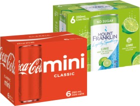 Coca-Cola-Sprite-Fanta-Mount-Franklin-or-Deep-Spring-6x250mL-Selected-Varieties on sale