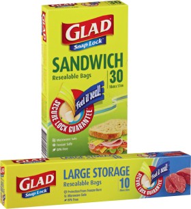 Glad-Snap-Lock-Resealable-Bags-10-60-Pack-Selected-Varieties on sale