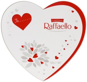 Ferrero-Raffaello-Heart-Chocolate-Gift-Box-10-Pack-100g on sale