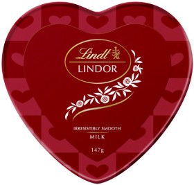 Lindt-Lindor-Chocolate-Heart-Tin-147g on sale
