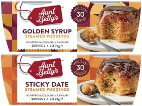 Aunt-Bettys-Puddings-2-Pack-190g-220g on sale