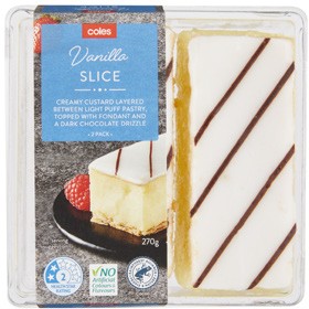 Coles-Vanilla-Slice-2-Pack on sale