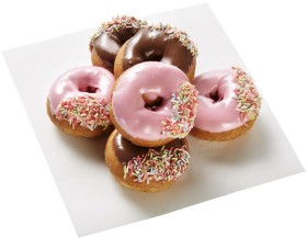 Coles-Bakery-Iced-Donuts-6-Pack on sale