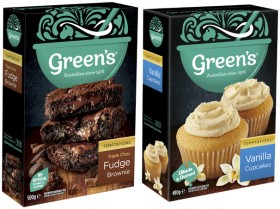 Greens-Premium-Baking-Mix-385g-630g on sale