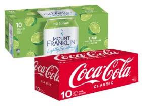 Coca-Cola-Fanta-or-Sprite-Soft-Drink-or-Mt-Franklin-Sparkling-Water-10x375mL on sale
