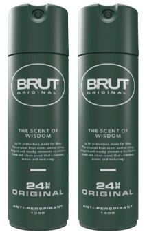 Brut-Antiperspirant-Aerosol-Deodorant-or-Body-Spray-130g on sale
