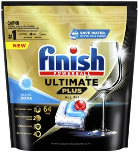 Finish-Ultimate-Plus-All-In-1-Dishwashing-Tablets-64-Pack on sale