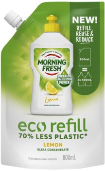 Morning-Fresh-Lemon-Dishwashing-Liquid-Refill-800mL on sale