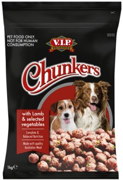 VIP-Chunkers-Dog-Food-1kg on sale