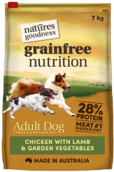 Natures-Goodness-Grain-Free-Dry-Dog-Food-7kg on sale