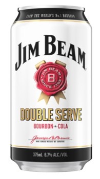Jim-Beam-White-Double-Serve-67-Cans-10x375mL on sale