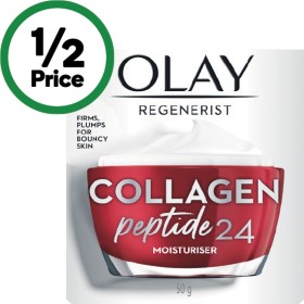 Olay-Regenerist-Collagen-Peptide-24-Moisturiser-50g on sale