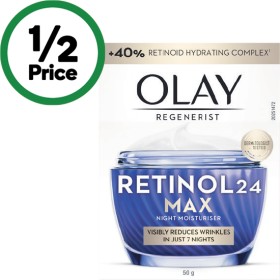 Olay-Regenerist-Retinol-24-Max-Cream-50g on sale